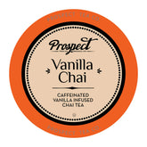 Prospect Tea Co. front packaging showing 40-count pods and clear branding benefit convenience