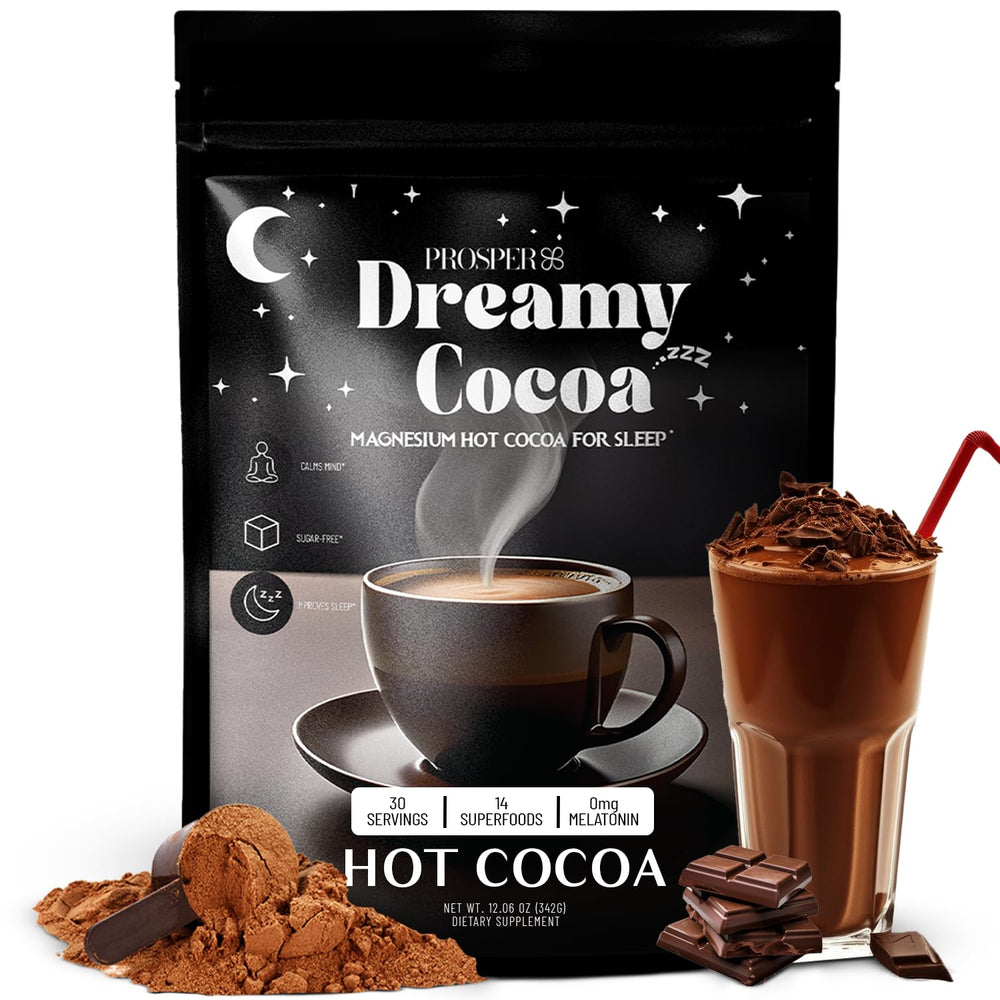 Prosper front packaging showing product name and sleep-support benefits