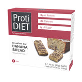 ProtiDIET front packaging showing 7-count box and nutrition highlights