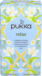 Pukka front packaging showing box and brand for easy identification and choice