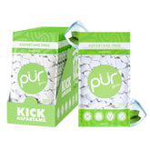 PUR Gum Coolmint front packaging showing resealable bag and 55-piece label for convenient fresh storage