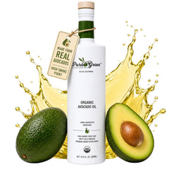 Pura Grove front bottle view showing label and organic branding for clear identification