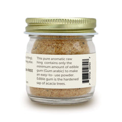 PURE INDIAN FOODS hing being tempered in hot oil to release savory garlic-like flavor