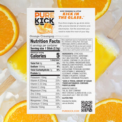 PURE KICK powder texture on spoon highlighting quick-dissolve convenience