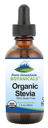 Pure Mountain Botanicals front label showing clean organic branding and benefit