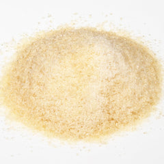 PURE ORIGINAL INGREDIENTS set gelatin dessert showing firm texture and presentation