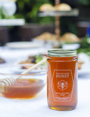 Pure Southern Honey close-up texture showing natural consistency and richness