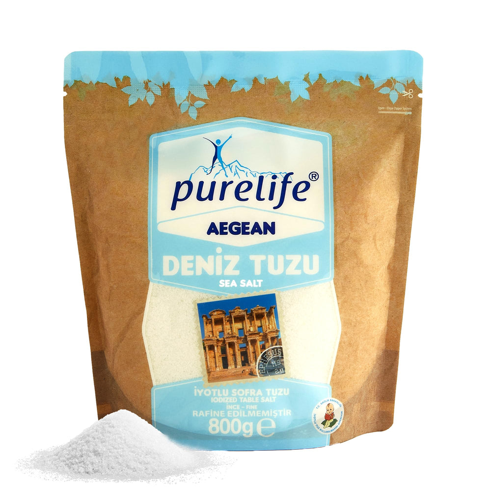 Purelife front packaging showing label and 1.76 lb bag, clear ingredient visibility and kosher seal