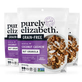 purely elizabeth front packaging showing bag and label, clear product identity and benefits