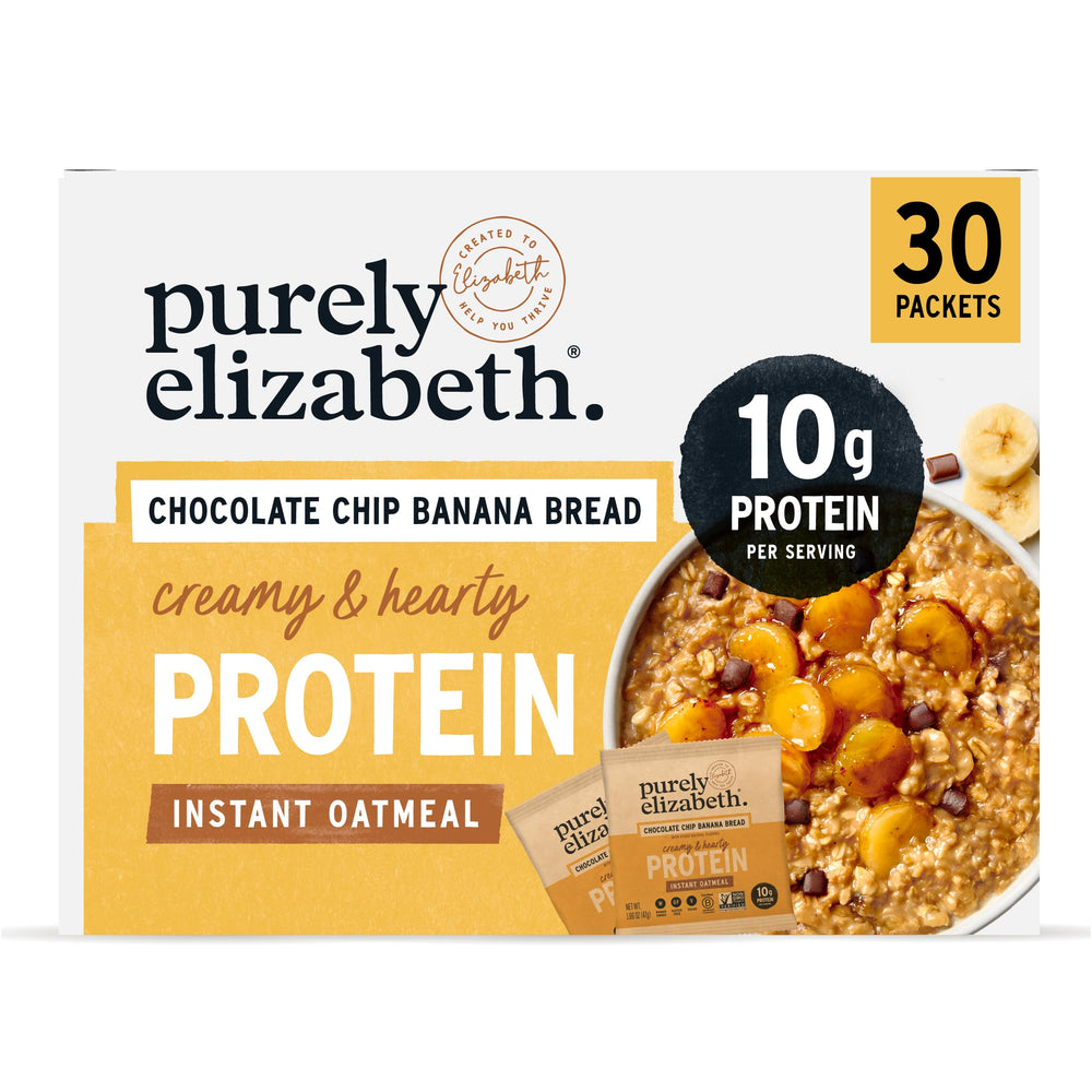 purely elizabeth front packaging showing multipack and benefits