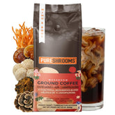 PureShrooms front packaging displaying Perfect 10 for easy shelf recognition and convenience
