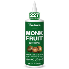 Purisure bottle front packaging showing label and compact size benefit