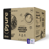 Pyure front packaging showing packets and organic branding for easy sugar replacement