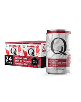 Q MIXERS front packaging showing can and label, highlights premium mixer benefit