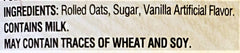 Quaker prepared vanilla oatmeal in bowl ready to eat, illustrating convenience