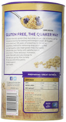 Quaker close-up of cooked oats texture with chewy consistency benefit