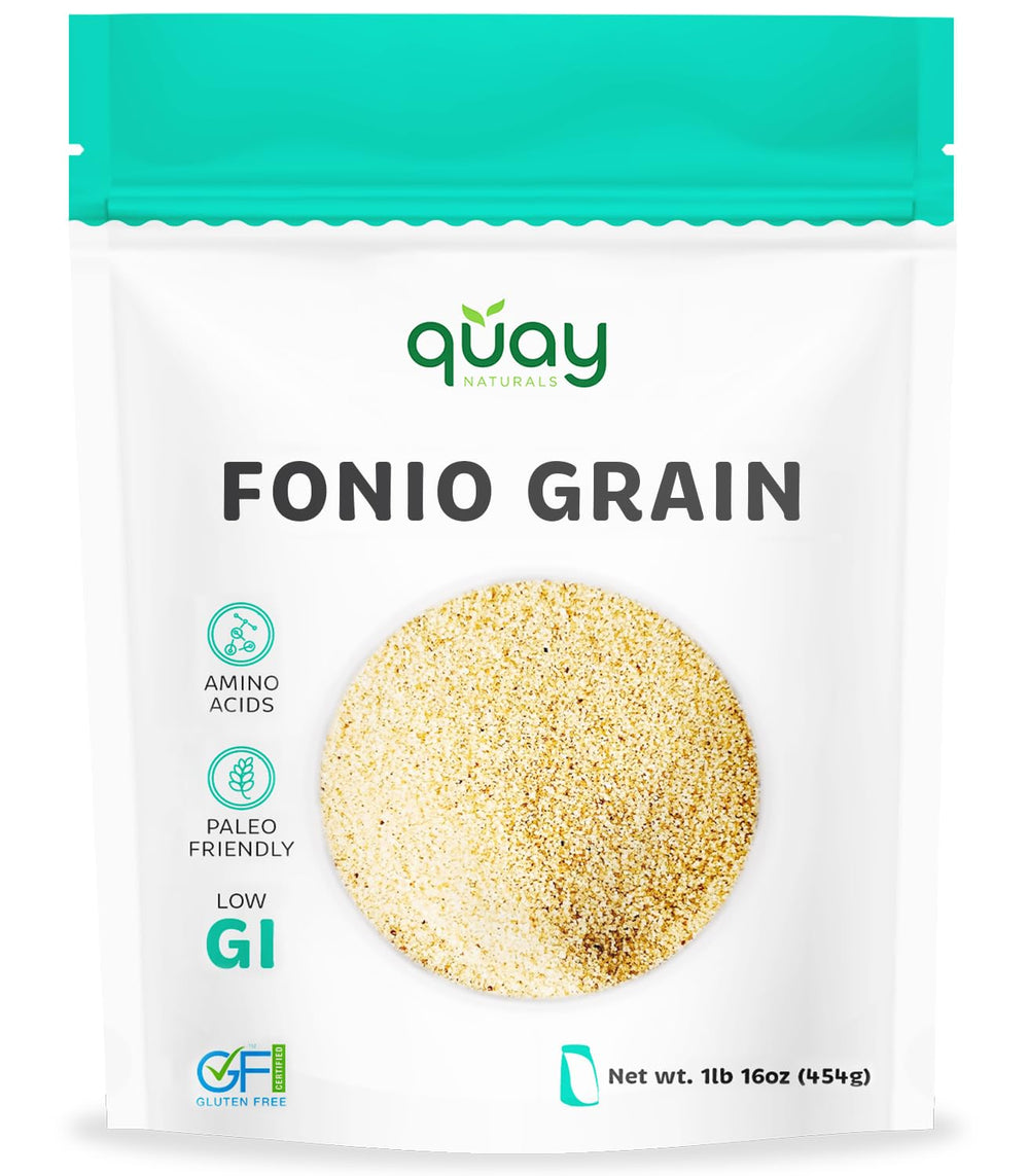 Quay Naturals front packaging showing product and benefits for pantry