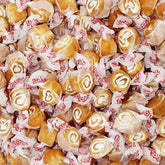QUEEN CITY CANDY CAVE front packaging showing 1 lb bag and branding benefit