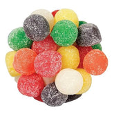 QUEEN CITY CANDY CAVE front packaging showing resealable 1 lb bag and bright gumdrops, convenience benefit