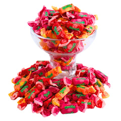 QUEEN CITY CANDY CAVE close-up of chew texture showing soft, long-lasting chew