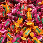 QUEEN CITY CANDY CAVE front of bag showing 2 lb bulk packaging and flavor mix