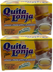 QUITA LONJA front packaging showing two 30-bag boxes for quick stocking benefit