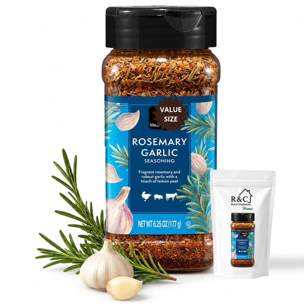 R&C Store Essentials front packaging showing jar and label, clearly readable for quick identification and use