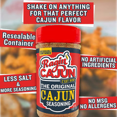 Ragin' Cajun seasoning close-up texture showcasing paprika and herbs benefit