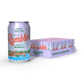 RAMBLER front packaging showing blackberry flavor and 24-count convenience