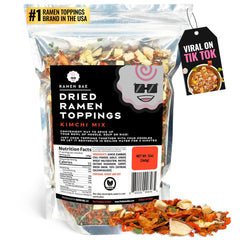 Ramen Bae front packaging showing product benefits and low sodium label