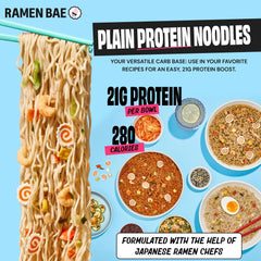 Ramen Bae close-up of air-dried noodles highlighting bouncy texture