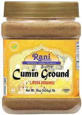 Rani Brand front jar showing packaging and clear view for easy scooping