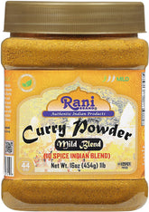 Rani brand front jar showing label and 1 lb size for consistent flavor