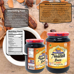 Rani Brand spoonful of tamarind paste showing thick texture and easy measuring