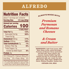Rao's Homemade close-up of creamy Alfredo texture highlighting rich consistency