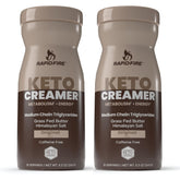 Rapid Fire front packaging showing brand and product benefit of creamy energy