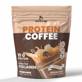 Rapid Fire front pack showing hazelnut flavor and serving info for quick identification and convenience
