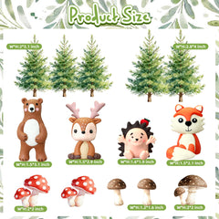 RASSLISA clay animal figurines close-up highlighting stable handmade texture and cake-safe edges