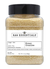 Raw Essentials front packaging showing 9 oz container and label benefits