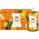 RAWEL front packaging showing ten Thingle pouches and benefit of portable servings