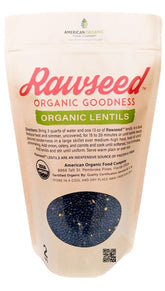Rawseed Organic Goodness front packaging shows certification and organic benefit