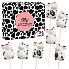 RBBZ Party cow lollipop front packaging showing cute design and instant party appeal