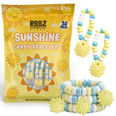 RBBZ Party front packaging showing 30-count suns, convenient bulk favors