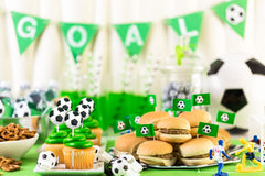 RBBZ Party soccer lollipop inside a goodie bag, perfect for themed party giveaways