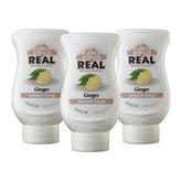 Reàl Infused Exotics front packaging showing three bottles and clear labeling benefit quick refills