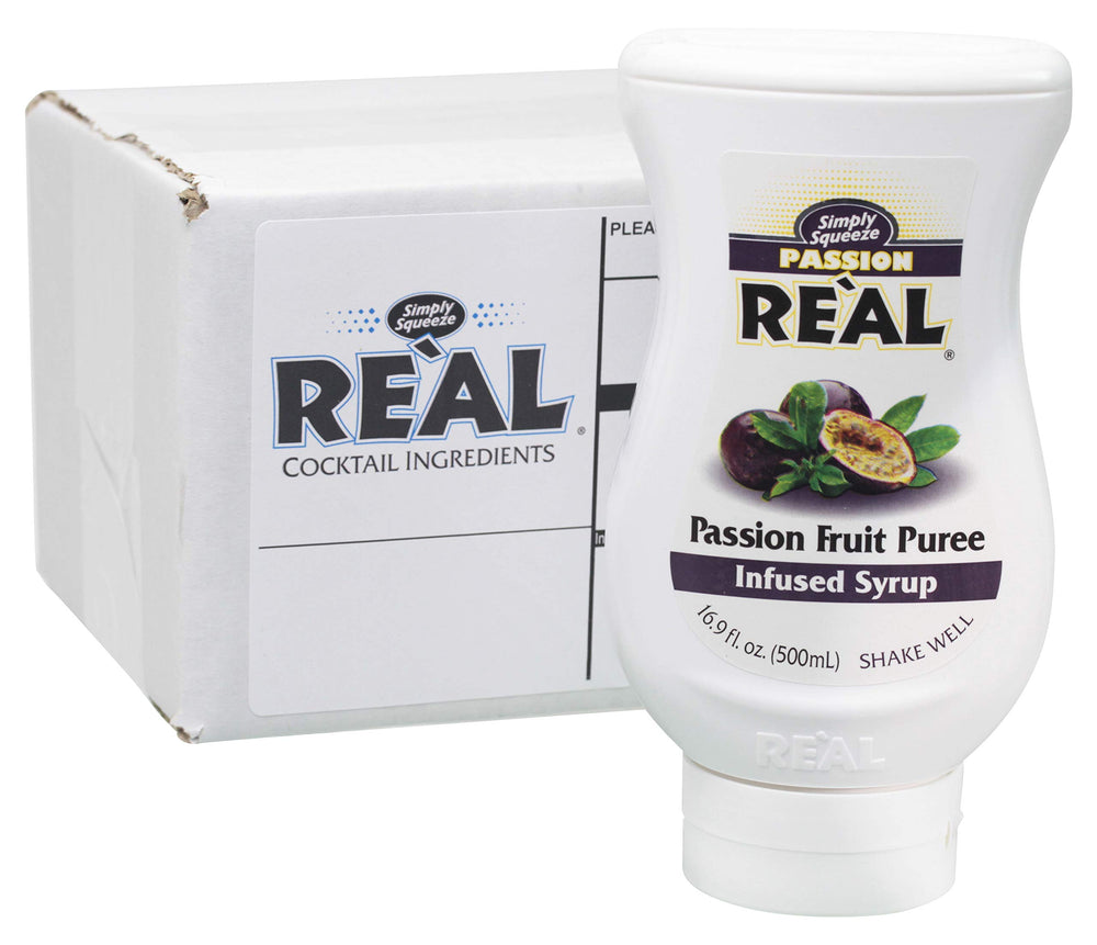 Reàl Infused Exotics front packaging showing bottle and label, adds consistent tropical flavor