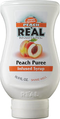 Reàl Infused Exotics wide-mouth spout detail for easy access and less waste
