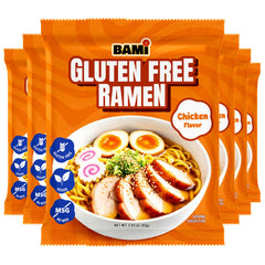 Real Naturals front packaging showing brown rice gluten free ramen benefits