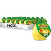 ReaLemon front packaging 2.5 fl oz bottle showing label and cap, quick citrus flavor