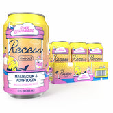 Recess Pink Lemonade front packaging showing vibrant branding and flavor